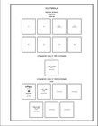 Printed Guatemala  class   1871-1940 Stamp Album Pages  38 Pages 