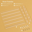 Nail Polish Display Rack - 6 Tier Acrylic Organizer For 90-120 Bottles Easy