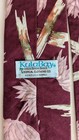 Vintage Kula Bay Tropical Clothing Co Honolulu Hawaiian Floral Tie