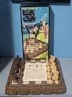 Vintage 1971 Old World Travel Chess Set With Box Pacific Game Company Usa