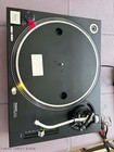 tested  Technics Sl-1200mk2 Custom Matte Black Dj Turntable W  Slipmat Adapter