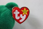 Ty Beanie Baby Erin The Bear 1997 Retired Plush Toy Green Shamrock