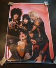 Vintage Lot Of Rare Motley Crue Large Posters - Shout At The Devil 1984   1986