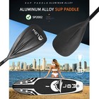 Lbw Adjustable 3-pieces Aluminium Alloy Floating Stand Up Paddle With Storage   