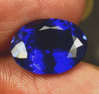 Natural Ceylon Blue Sapphire Oval Loose Superb 10 15 Ct Certified Gemstone
