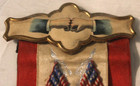 Antique Modern Woodmen Of America Ribbon Badge Memoriam Grinnell Iowa