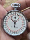 Vtg Gallet By Racine Swiss Mechanical Stop Watch - X Parts Or Restoration 