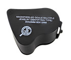 30x 60x Illuminated Jewelers Eye Loupe Foldable Magnifier Bright Led Light