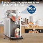 No-ice Commercial Slush Machine 68oz 2l Frozen Drink Maker Auto Clean W tank