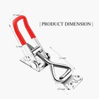 6 Pack Toggle Latch Clamp 4001 Adjustable Quick Release 330lb Heavy Duty