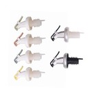 6pcs Multi Color Silicone Oil Stopper For Liquor And Wine Bottles
