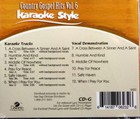 Country Gospel Hits Volume 6 Christian Karaoke Style New Cd g Daywind 6 Songs