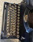Antique 1931 Royal Manual Typewriter Model 10 Double Beveled Glass Side Untested