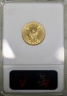 1902  2 5 Gold Indian Quarter Eagle Anacs Genuine Cleaned Soapbox Holder