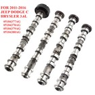 Camshaft Rocker Arms Lifters Timing Chain Kit For 11-16 Chrysler Dodge Jeep 3 6l