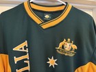 Rare Official Australia National Team Rugby Jersey Shirt Men s Size L - Free S h