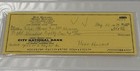 Moe Howard Signed 1974 Check The Three Stooges Psa Authentic Autograph