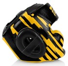 Fairtex Hg16m2 Head Guard Black gold Screen Large