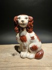 8  Antique Vintage Style Red Staffordshire Spaniel Dog Figurine