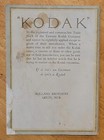 Antique 1919 Kodaks And Kodak Supplies Catalog 64 Page Booklet
