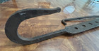 Antique Trammel Hand Forged Wrought Iron Fireplace Hearth Hook Crane Adjustable
