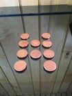 Copper Disk Circle Blanks 1-1 4  Diameter 1 8   Thick 10 Pieces Disc Discs Disks