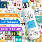 200pcs Funny Stickers  Dad Joke Meme Vinyl Stickers For Kids Teens Colorful