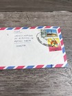 Kuwait Registered Airmail Cover 1990 Sabahiyah To Malta Stamps Postal History