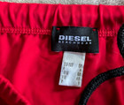 Diesel Only The Brave Swim Briefs Mens Medium  30-32  Solid Red Swimsuit