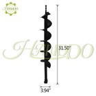 4  6  8  10  12  Earth Auger Drill Bits Fit For Gas Powered Post Hole Digger
