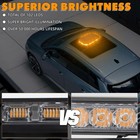 102leds Roof Top Strobe Beacon Light Bar Hazard Warning Emergency Upgrade New