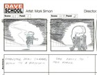 Mark Simon Hand Drawn Production Lego X-men Apocalypse Storyboard Page  ms