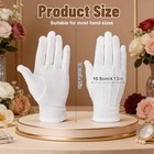 White Gloves Men - White Cotton Gloves Breathable Jewelry Glove For Wedding