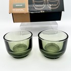 Set 2 Fellow Pirch Cortado Glasses In Woodland Green Espresso Coffee Cups 4 5 Oz