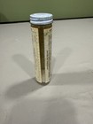 Vintage Alka-seltzer Glass Bottle Tube W screw On Lid Cap