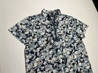 Kerrits Shirt Kids Medium Floral Tech Top 1 4 Zipper Pullover Polyester Spandex