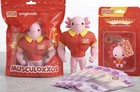 Ultimate Axolotl Combo  Mexico  50 Peso Bill   Musculoxxo   Llaveroxxo