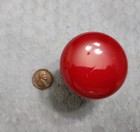 Red Bakelite Art Deco Door Knob