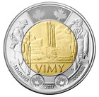 Vimy Ridge Battle 2017 Canada  2 X 25 Special Wrap Noncolorized Toonie Coin Roll