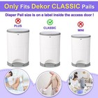 Refills Compatible With Dekor Classic Diaper Pail Refills   8 Count For 4752 Dia