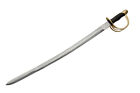 New Cavalry Saber Sword 1860 Short 27in Carbon Steel Blade Replica   Scabbard