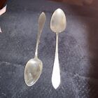 Norwegian Silver 830 Antique Serving Spoons