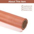 100 Mesh Pure Copper Mesh Screen Roll  24  X 118  Woven Wire Mesh Screen  Gold