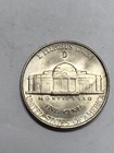1945 D Silver War Jefferson Nickel Flashy Uncirculated    