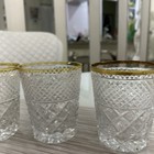 Vintage  Water Glasses Set Of 4 Used