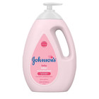 Johnson s Baby Moisturizing Pink Lotion With Coconut Oil 33 8 Fl Oz Hypoallergen