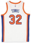 Karl-anthony Towns Knicks Signed Nike White 2024-25 City Swingman Jersey