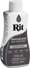 Rit All-purpose Liquid Dye  Charcoal Grey   8 Oz