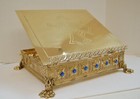 Adjustable Solid Brass Missal   Bible   Book Stand  Sacramentary   81 