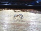 Solid 925 Silver Engraved Ocean Scrolls Hawaiian Breaking cresting Wave Toe Ring